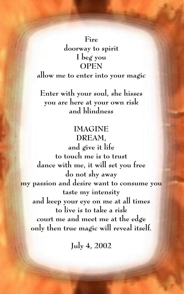 Fire Poem